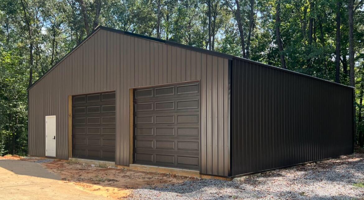 KS Pole Barns and Roofs – completed pole barn West Alabama